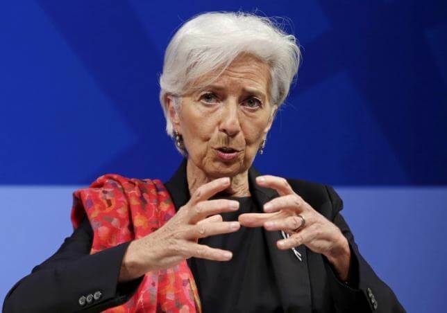 IMF's Lagarde says restructuring Greece's debt essential