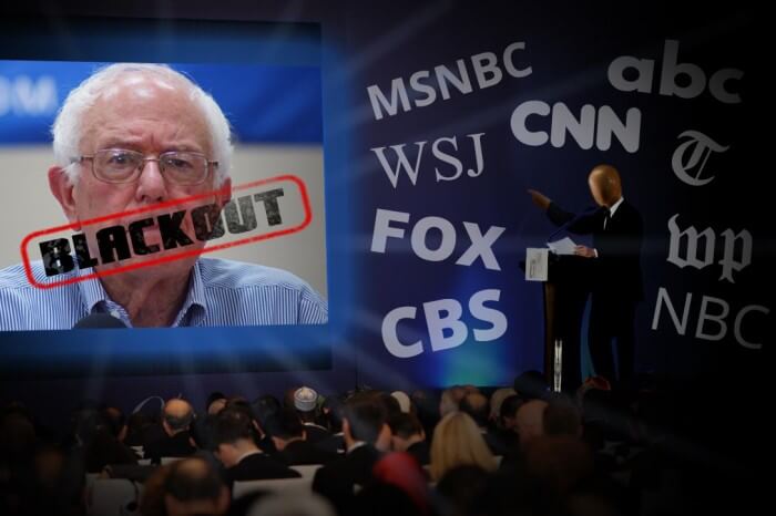 The media drive to shut down the Sanders campaign