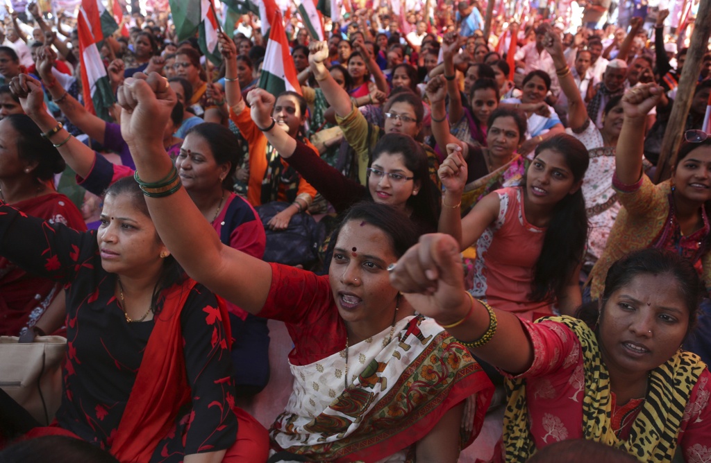 The Largest Strike In History Is Happening In India Right Now Defend Democracy Press