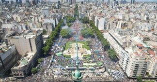 Around 1.5 million people took to the streets of Argentina in the first General Strike against Javier Milei’s measures