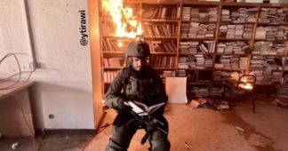 The people of the (burning) books