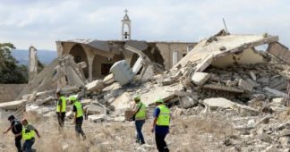 Israel destroying deliberately churches in Gaza and Lebanon