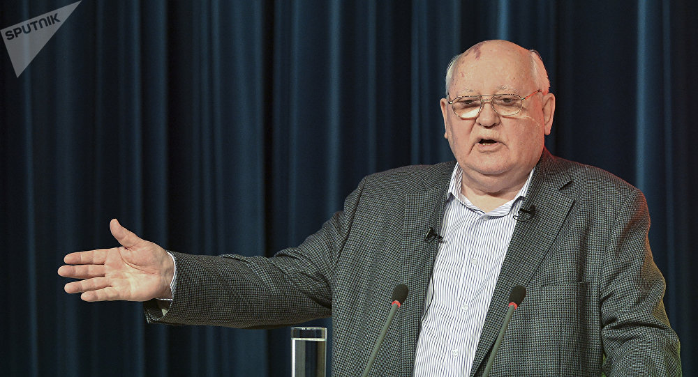 Gorbachev Urges Putin, Trump to Resolve Dispute Over INF Treaty