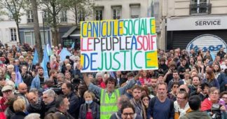 Plus de 100.000 manifestants à Paris: SUCCÈS DE LA MARCHE CONTRE LA VIE CHÈRE